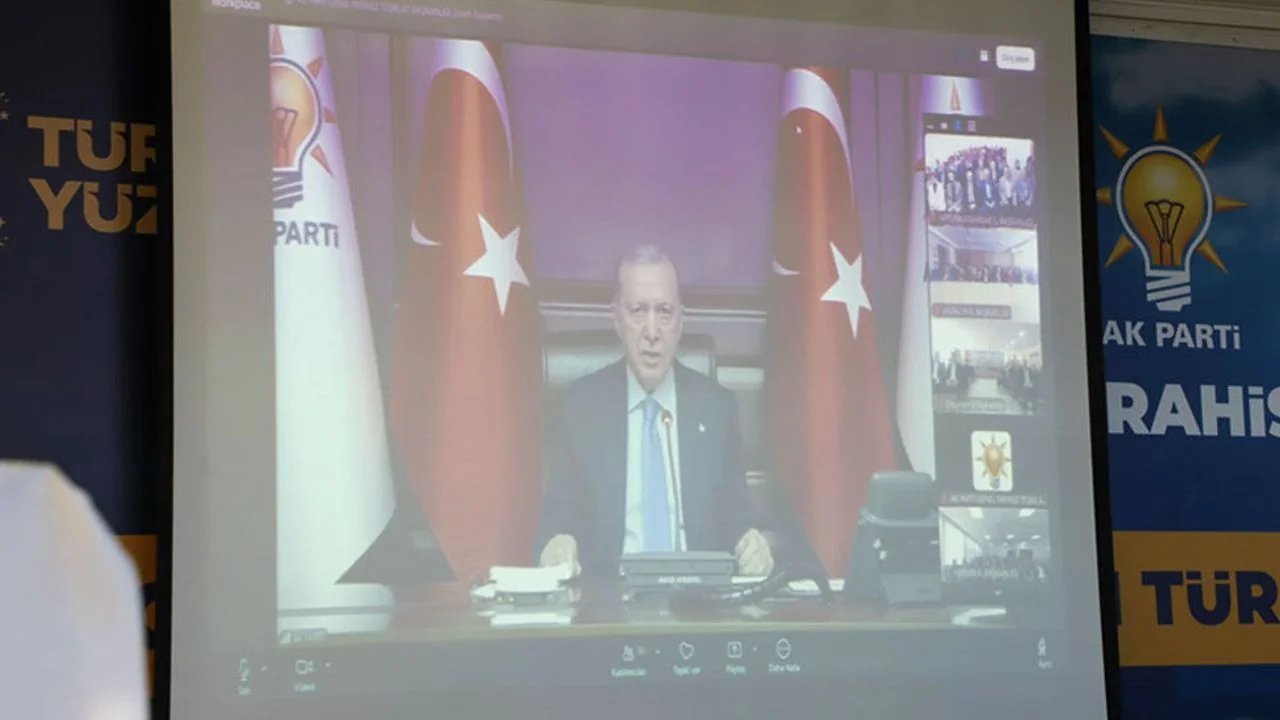 AK Parti Afyonkarahisar Teşkilatı, Cumhurbaşkanı Erdoğan ile Çevrim İçi Bayramlaştı