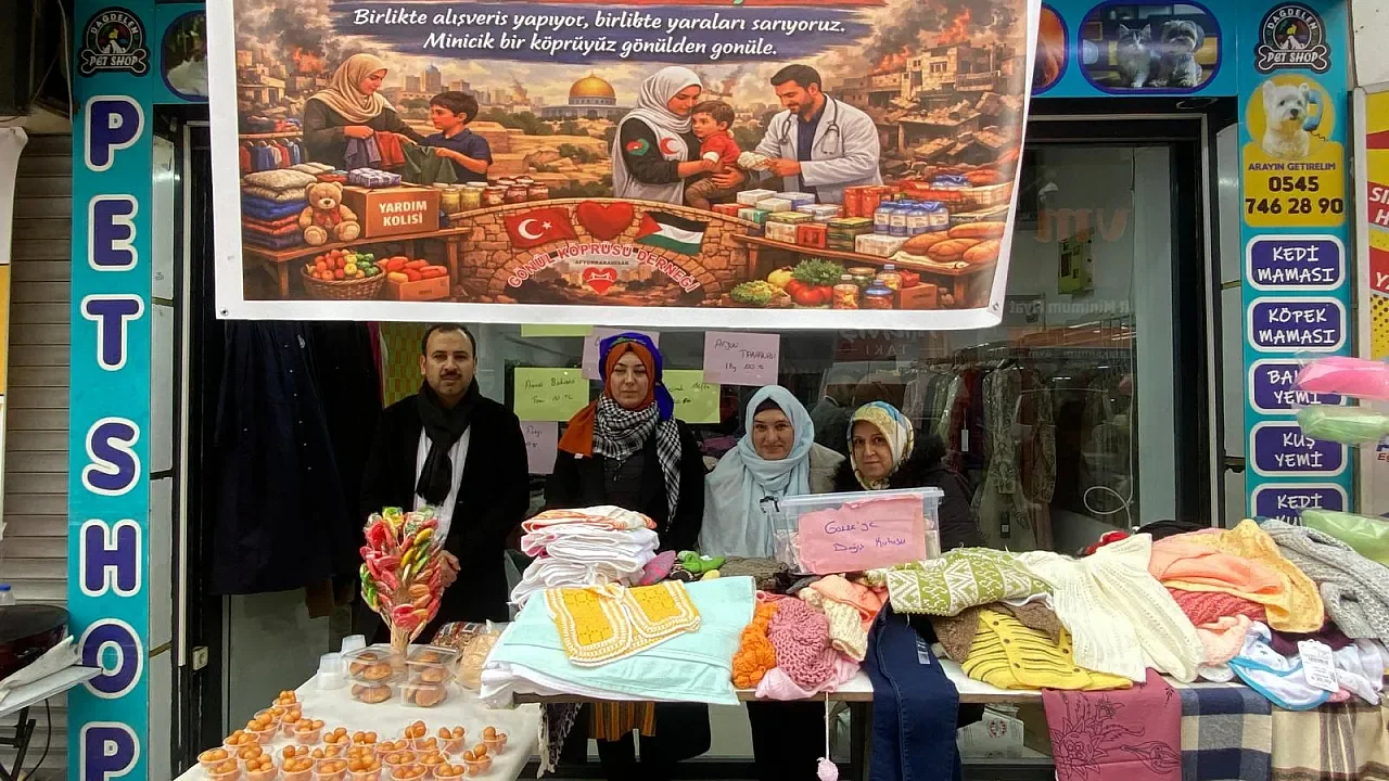 Afyon’dan Gazze’ye Gönül Köprüsü: Esnaf ve Hayırseverlerden Anlamlı Dayanışma