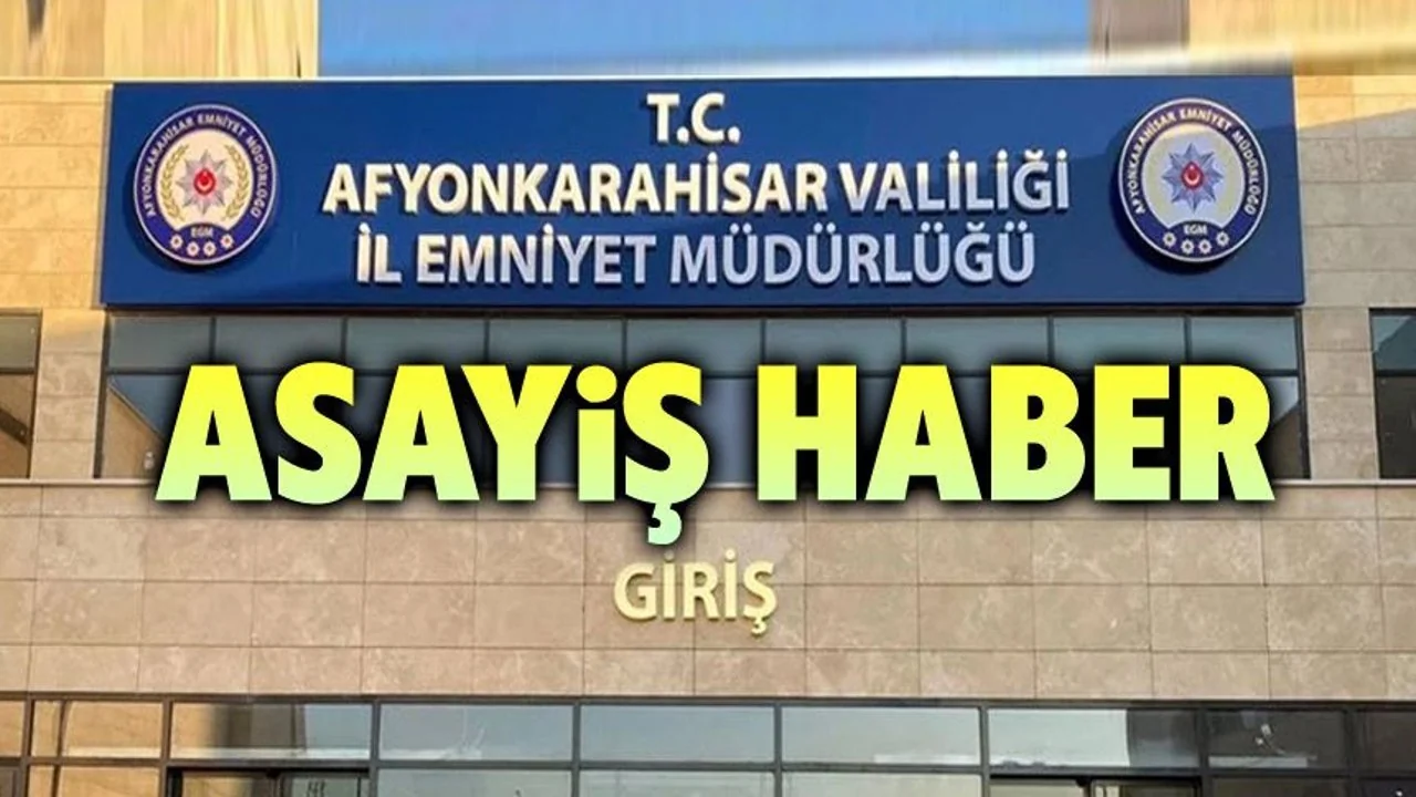 Afyonkarahisar'da Polisten Firarilere Geçit Yok: İki Ağır Suçlu Cezaevine Gönderildi