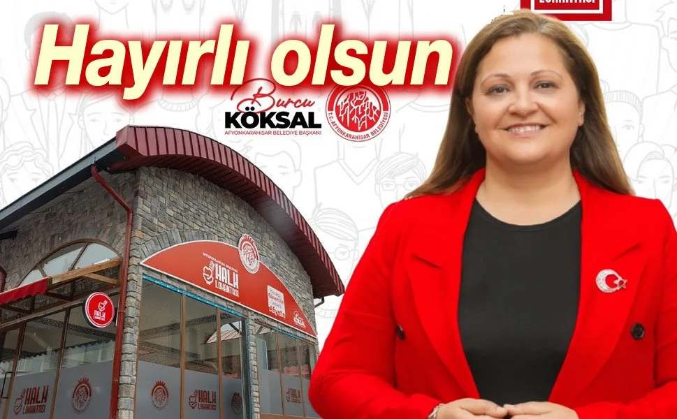 Afyonkarahisar'da Sosyal Belediyecilik Adımı: Yoncaaltı Halk Lokantası Hizmete Giriyor