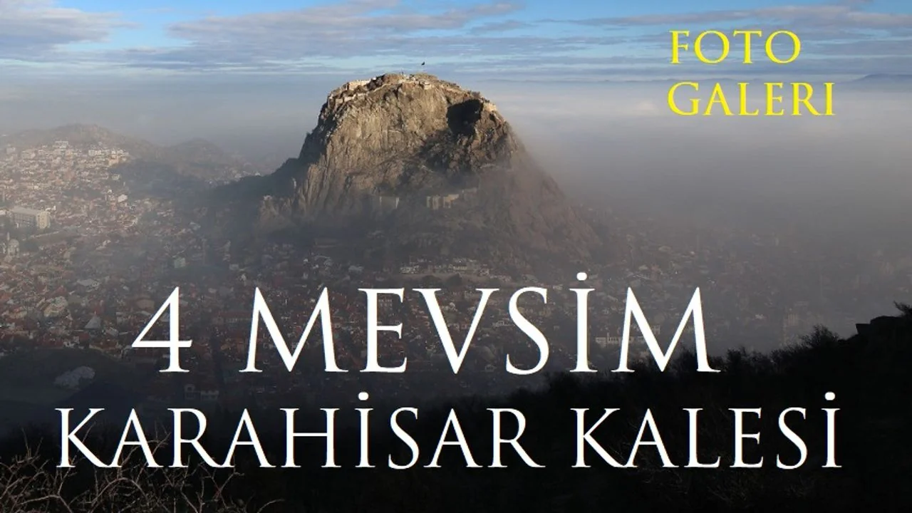 Şehrin Simgesi Karahisar Kalesi’nin "4 Mevsim" Yolculuğu Kayıt Altına Alındı