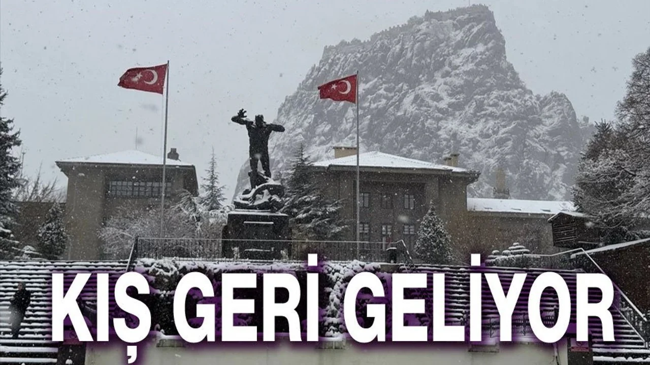 Afyonkarahisar'da Bahar Beklenirken Kış Yüzünü Gösterdi: Sıcaklıklar Sert Düşüyor