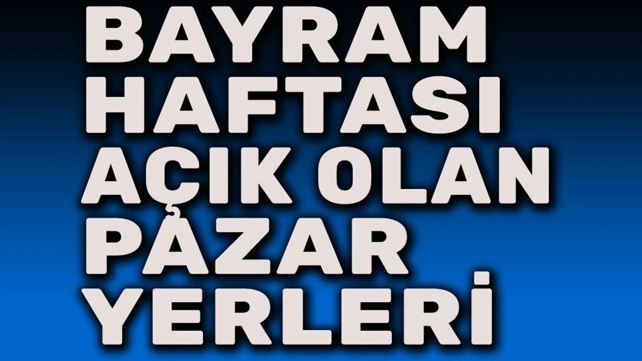 Afyonkarahisar'da Ramazan Bayramı Öncesi Semt Pazarları Takvimi Netleşti