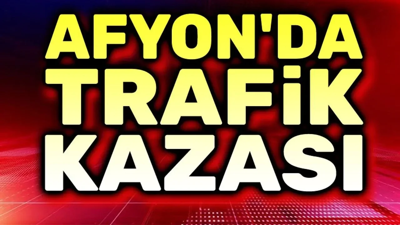 Afyonkarahisar'da Refüje Çarpan Otomobilin Sürücüsü Yaralandı