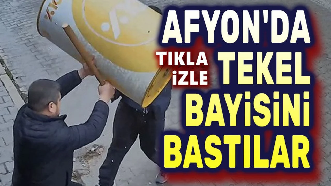 Afyonkarahisar'da Tekel Bayisine Güpegündüz Dehşet Veren Saldırı