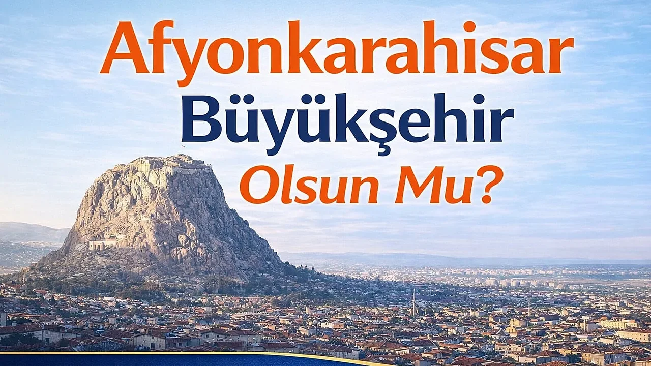 Afyonkarahisar’da Büyükşehir Heyecanı: Nüfus Barajı 2025 Verileriyle Aşıldı
