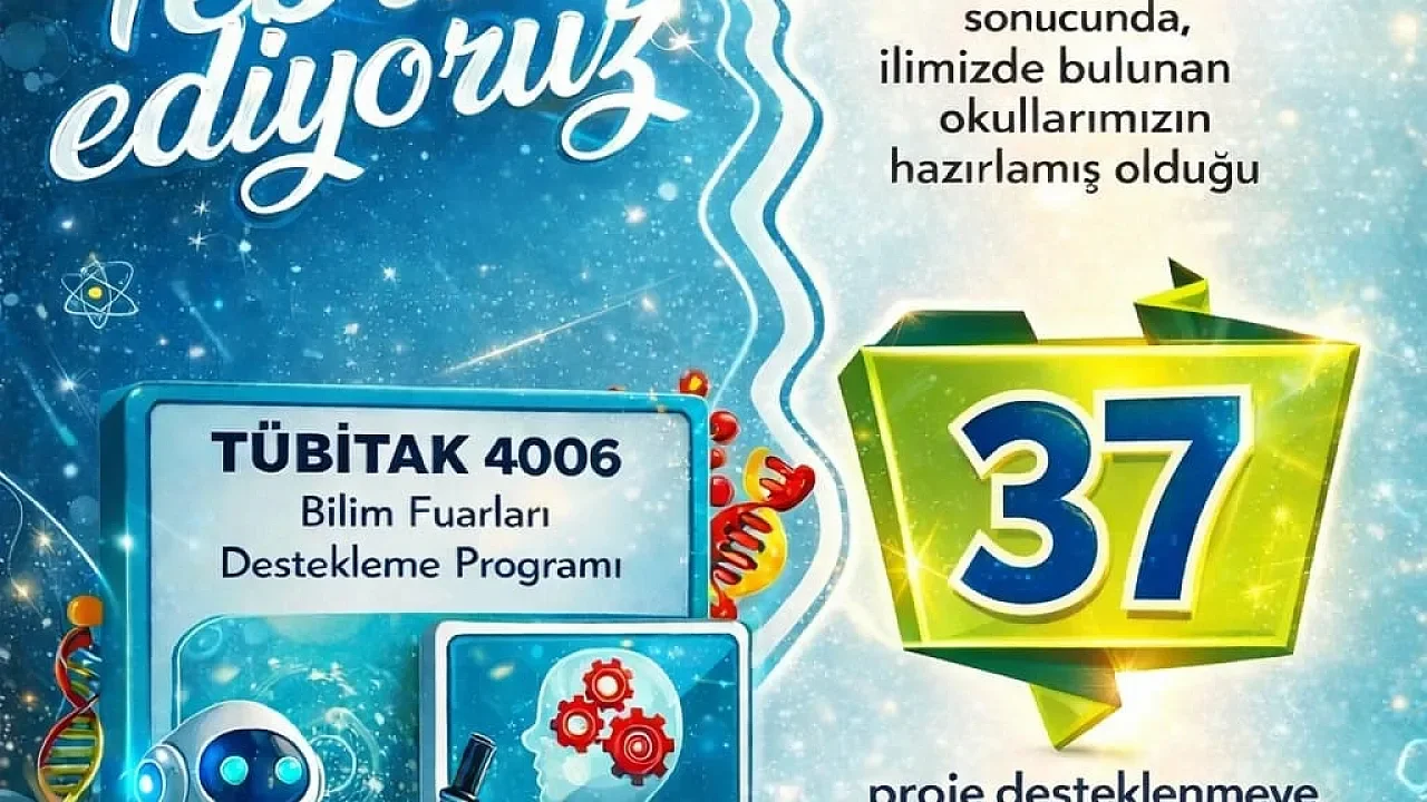 Afyonkarahisar’dan 37 Okul Projesine TÜBİTAK Onayı