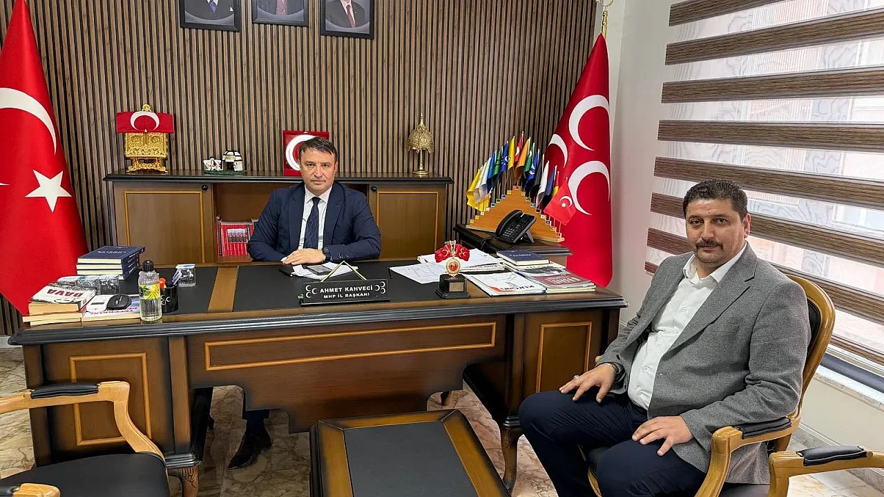 MHP Bolvadin Teşkilatı'ndan İl Merkezine Kritik Ziyaret: Yol Haritası Masaya Yatırıldı