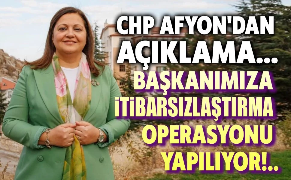 CHP Afyonkarahisar'dan Yerel Medyaya 'Burcu Köksal' Tepkisi: "Açık Bir Karalama Kampanyasıdır"