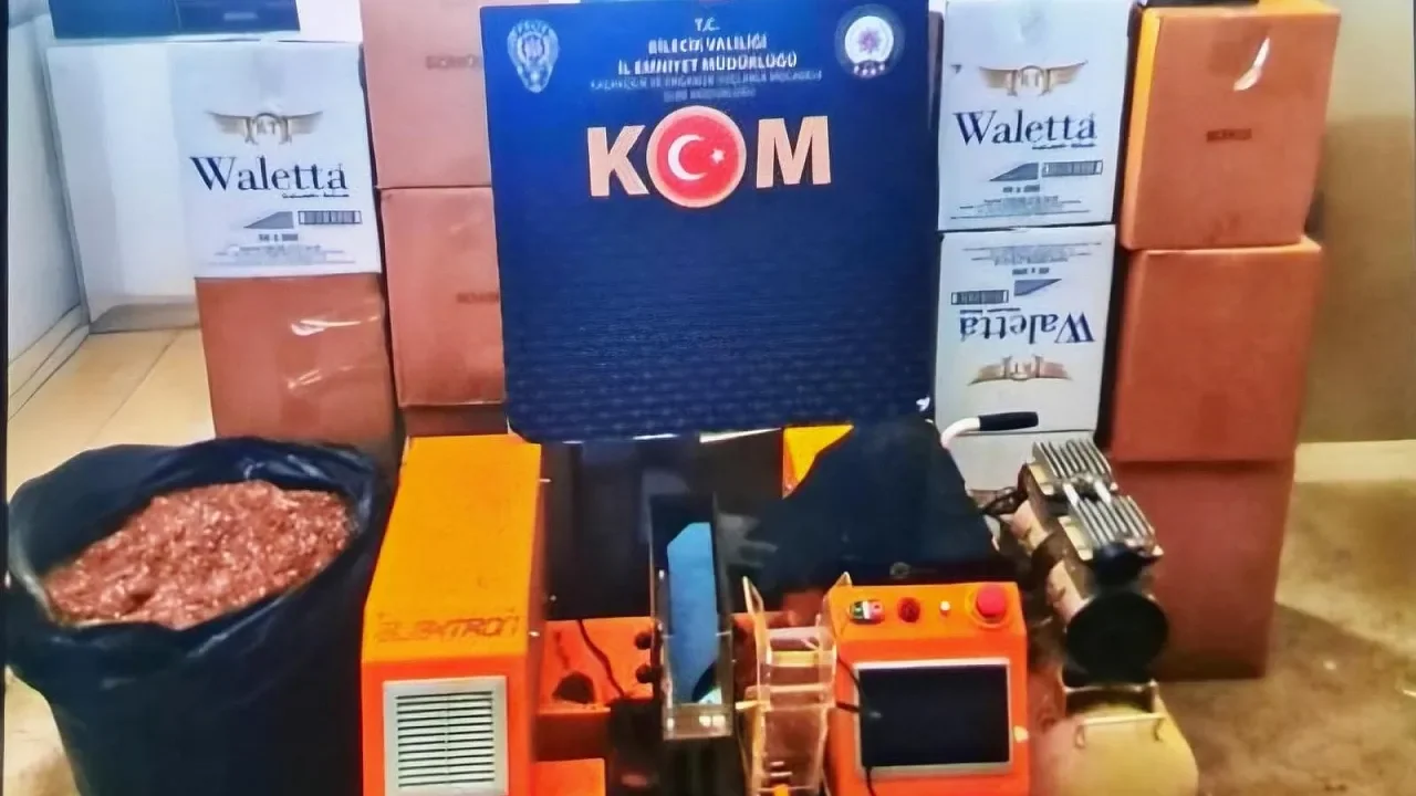 Bilecik'te Kaçakçılık Operasyonu: 127 Bin Makaron Ele Geçirildi