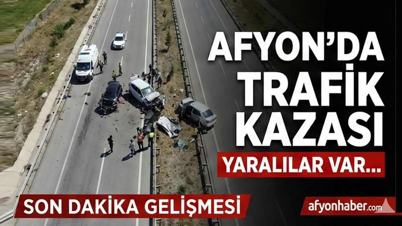 Afyonkarahisar'da Otomobil Şarampole Uçtu: 2 Yaralı
