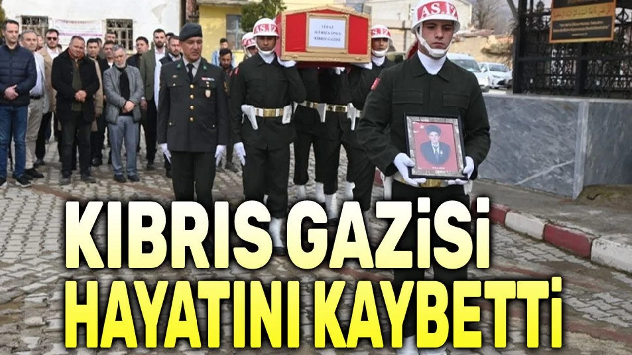Kıbrıs Gazisi Ali Rıza Onuş İçin Afyonkarahisar'da Askeri Tören Düzenlendi