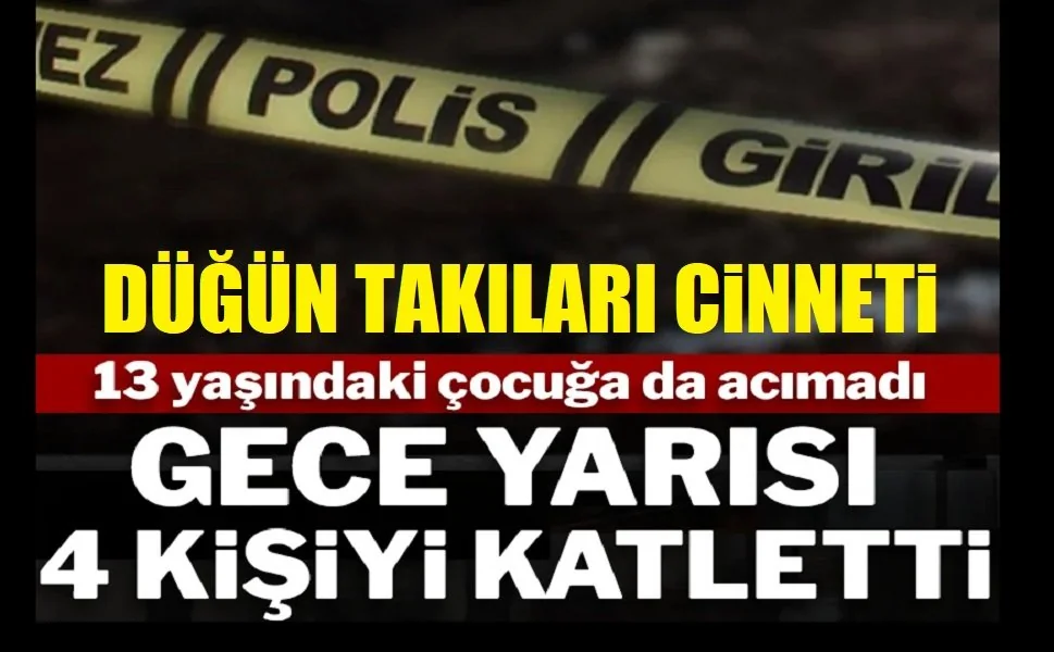 Manisa'da Kan Donduran Katliam: Boşanma Aşamasındaki Eşini ve Ailesini Katletti