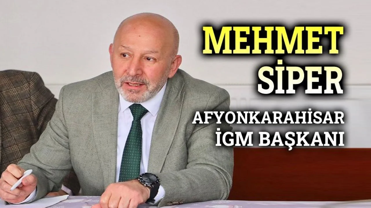 AK Parti Afyonkarahisar İGM'de Mehmet Siper Dönemi Kesintisiz Sürüyor