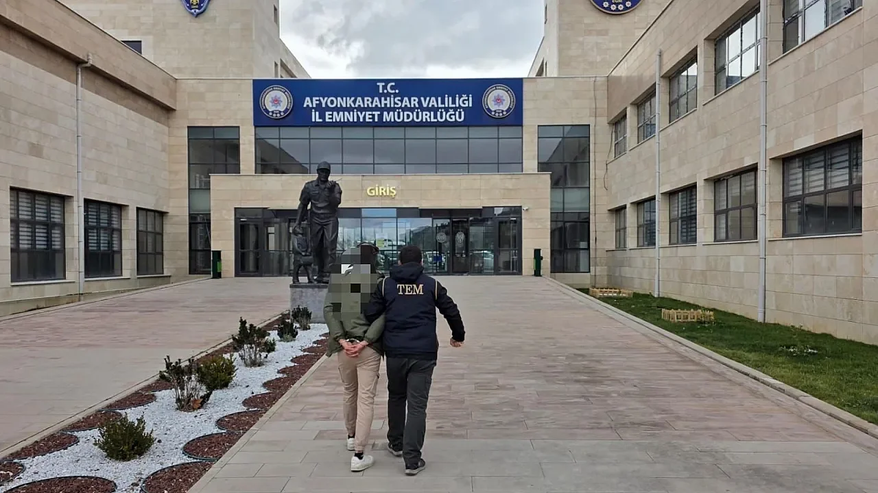 Afyonkarahisar’da DEAŞ Operasyonu: Aranan Yabancı Uyruklu Şahıs Yakalandı