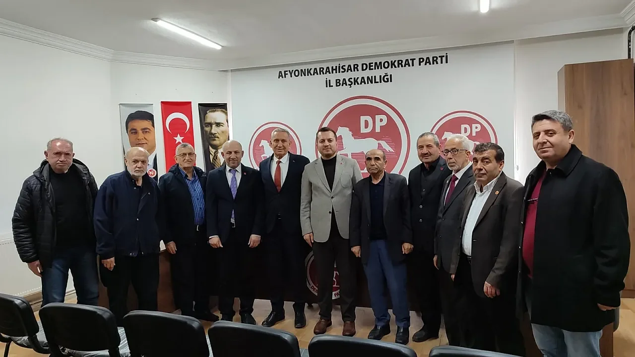 Saadet ve Demokrat Parti Kurmayları Afyonkarahisar İçin Bir Araya Geldi