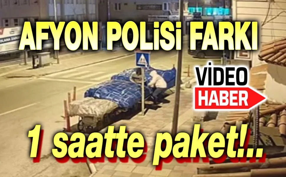 Afyonkarahisar'da 100 Bin Liralık Hırsızlık: Polis Şüphelileri Bir Saatte Yakaladı