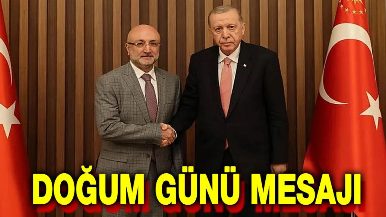 Başkan Şahin’den Erdoğan’a Doğum Günü Tebriği: "Mücadele Azmi En Büyük İlham Kaynağımız"