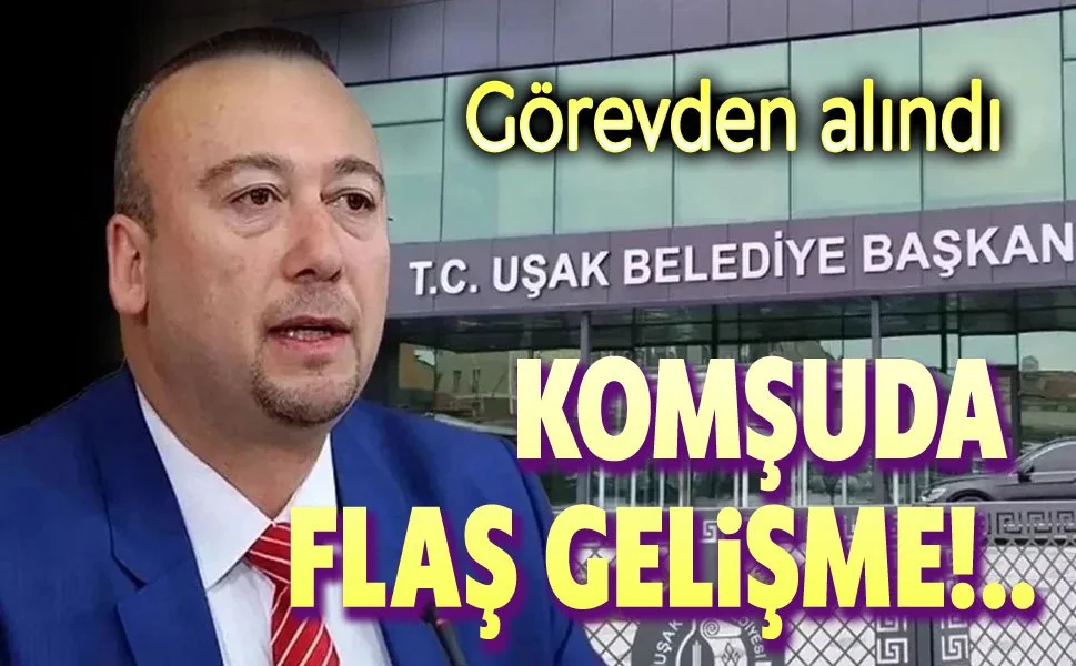 Uşak'ta Rüşvet Operasyonu: Tutuklanan Belediye Başkanı Özkan Yalım Görevden Uzaklaştırıldı