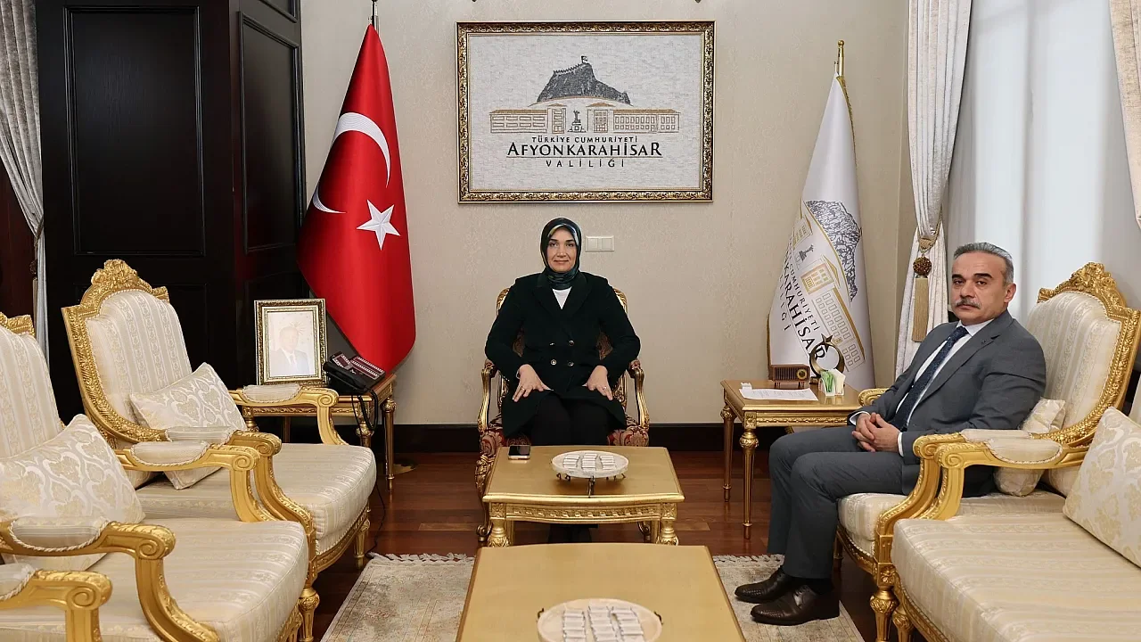 Afyonkarahisar’da Üst Düzey Zirve: Başsavcı Patlak’tan Vali Yiğitbaşı’na Ziyaret