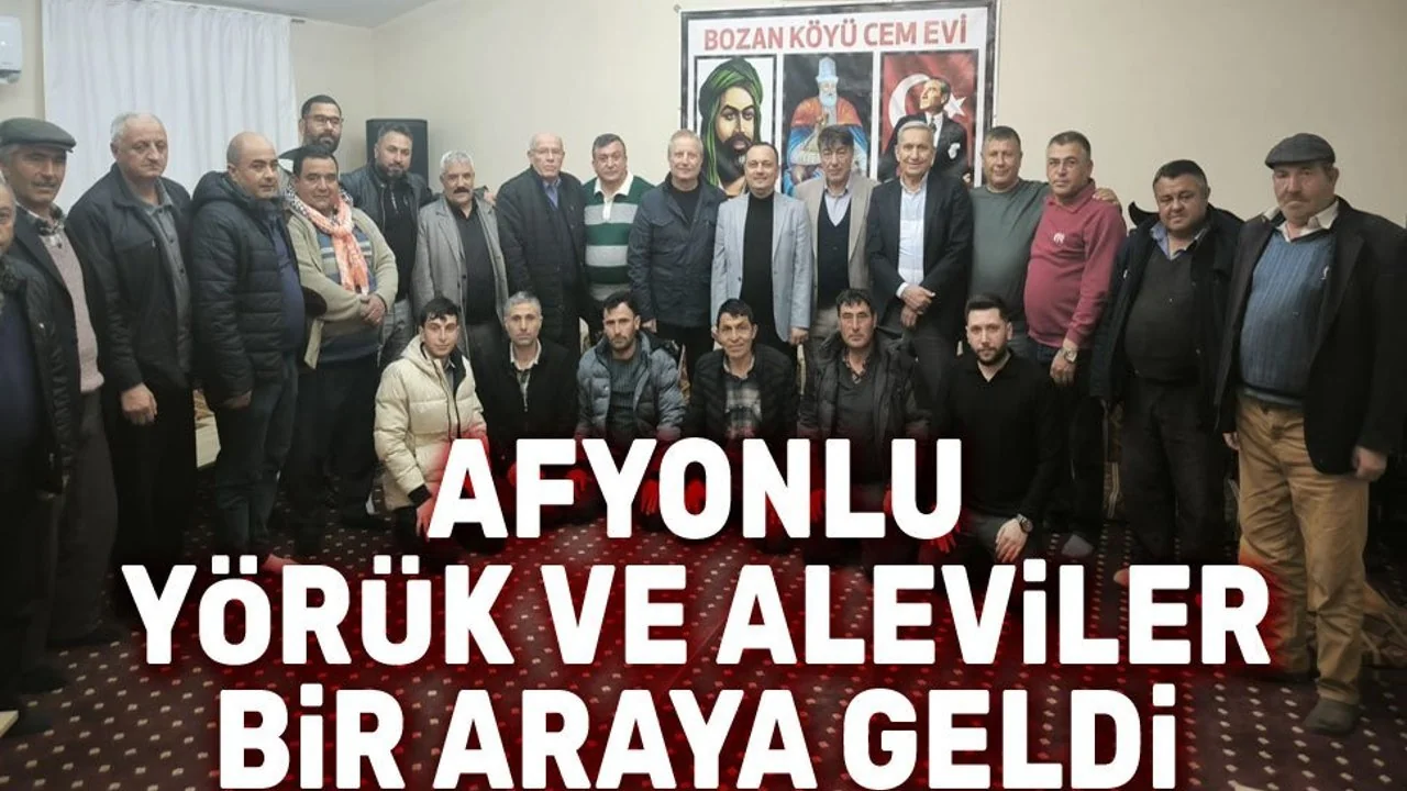 Afyonkarahisar'da Anlamlı Birliktelik: Yörükler ve Aleviler 'Balım Sohbeti'nde Buluştu